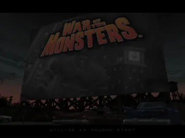 War of the Monsters screen shot title